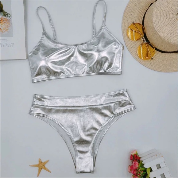 New! Boho silver bikini set - Picture 2 of 3